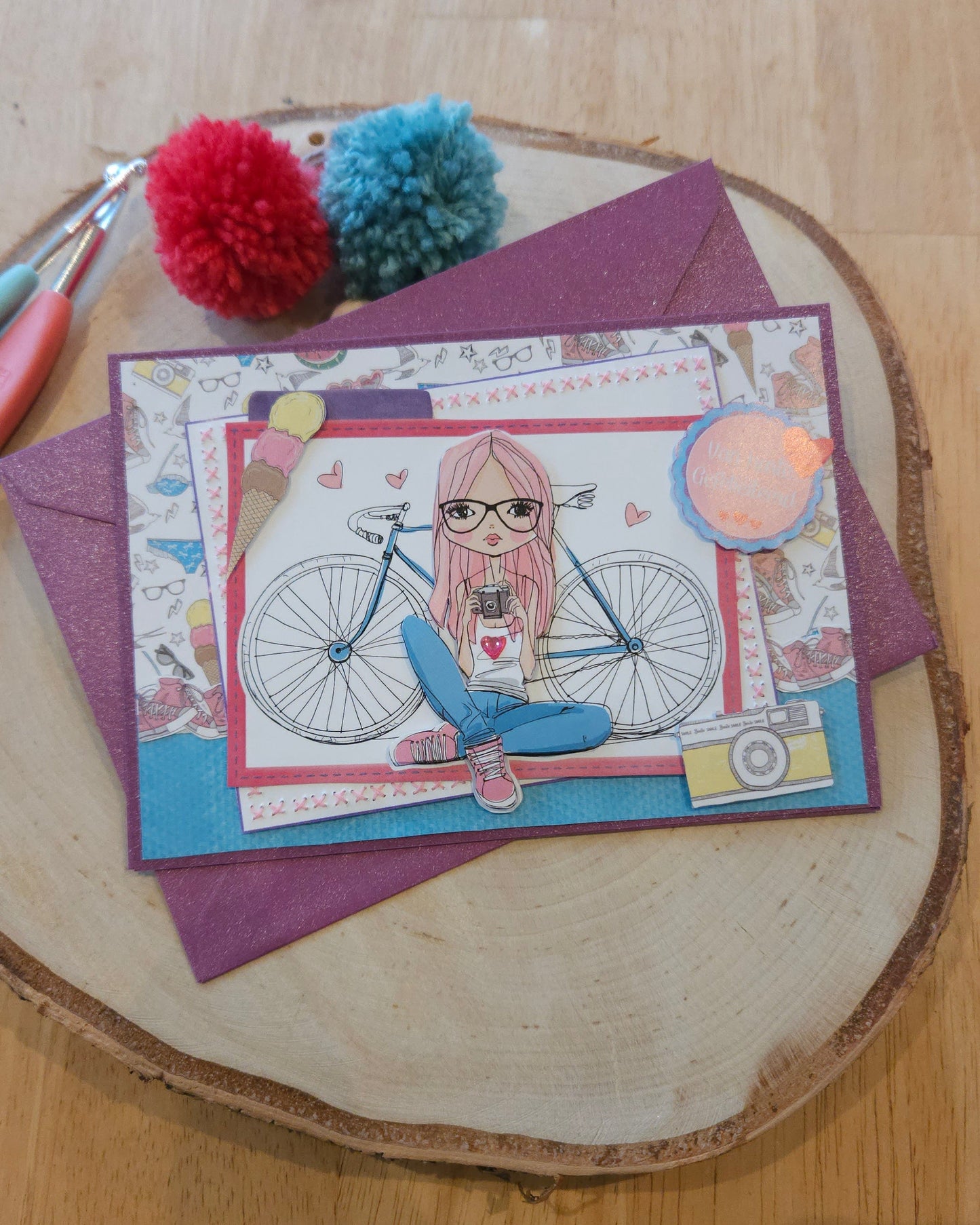 3D kaartje tiener