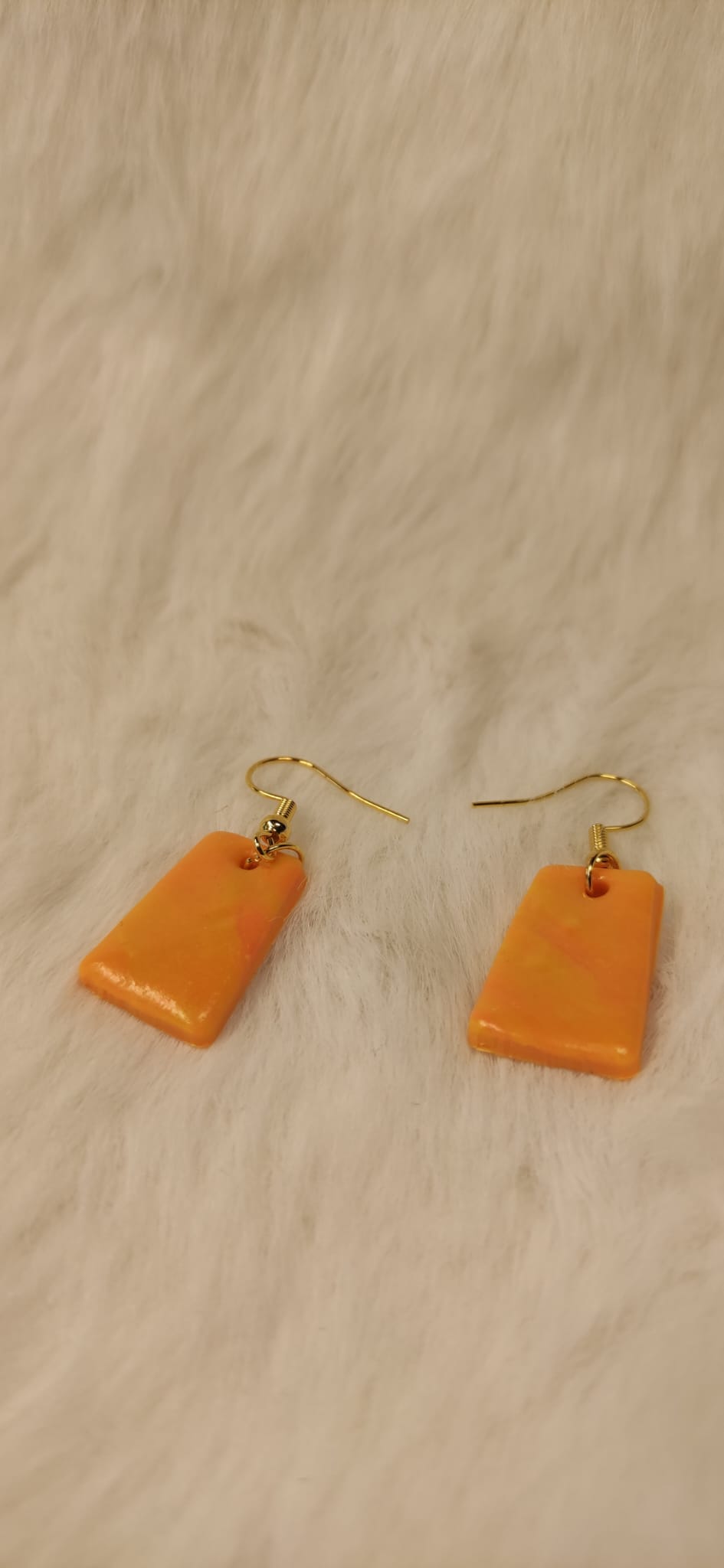 Geel oranje trapezium