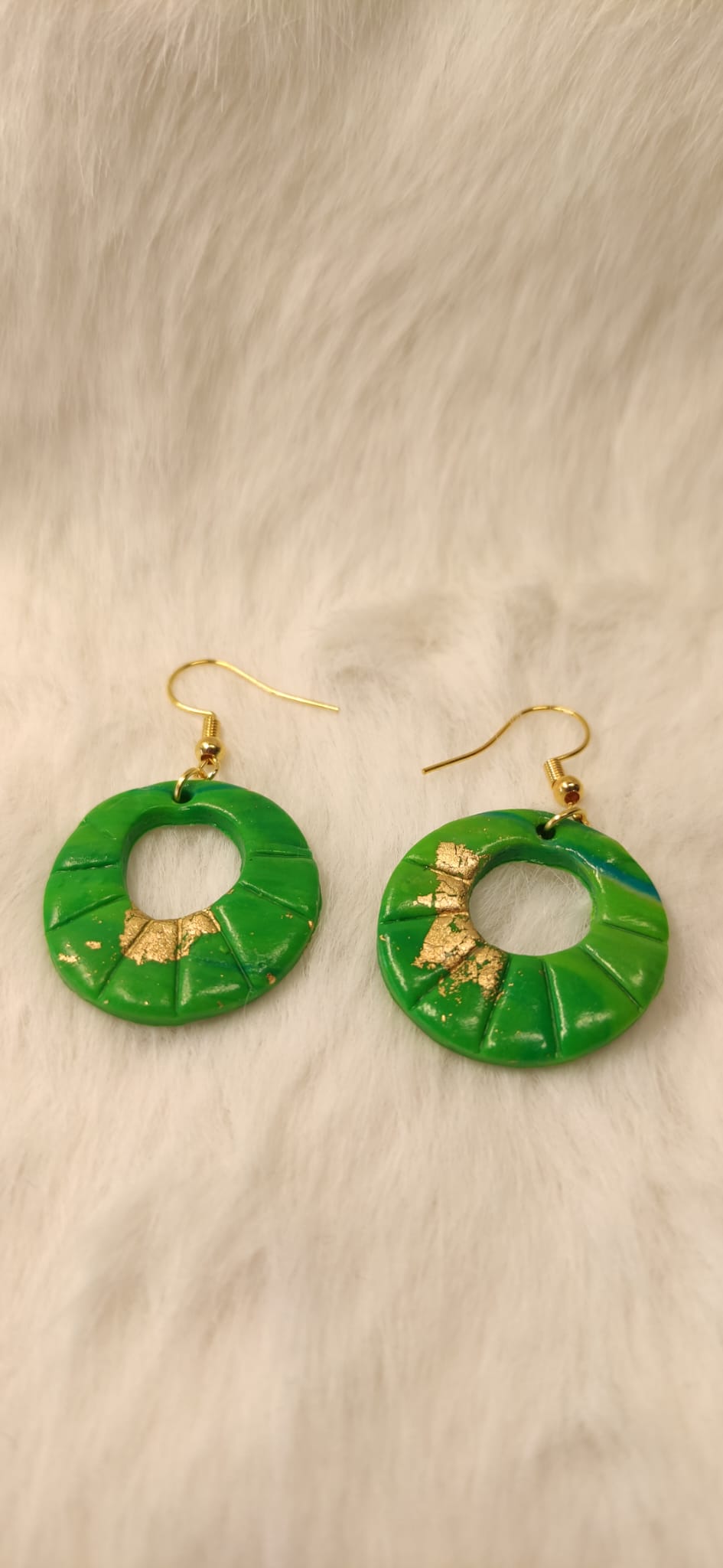 Groene met goud