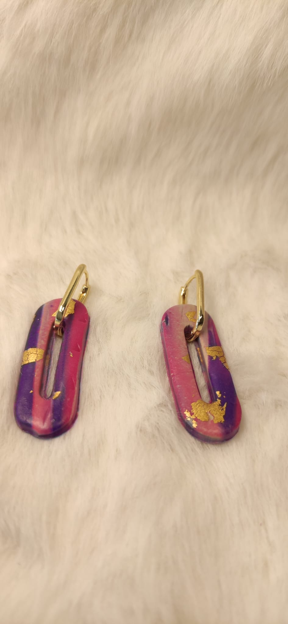 Paarse Roze holle hangers