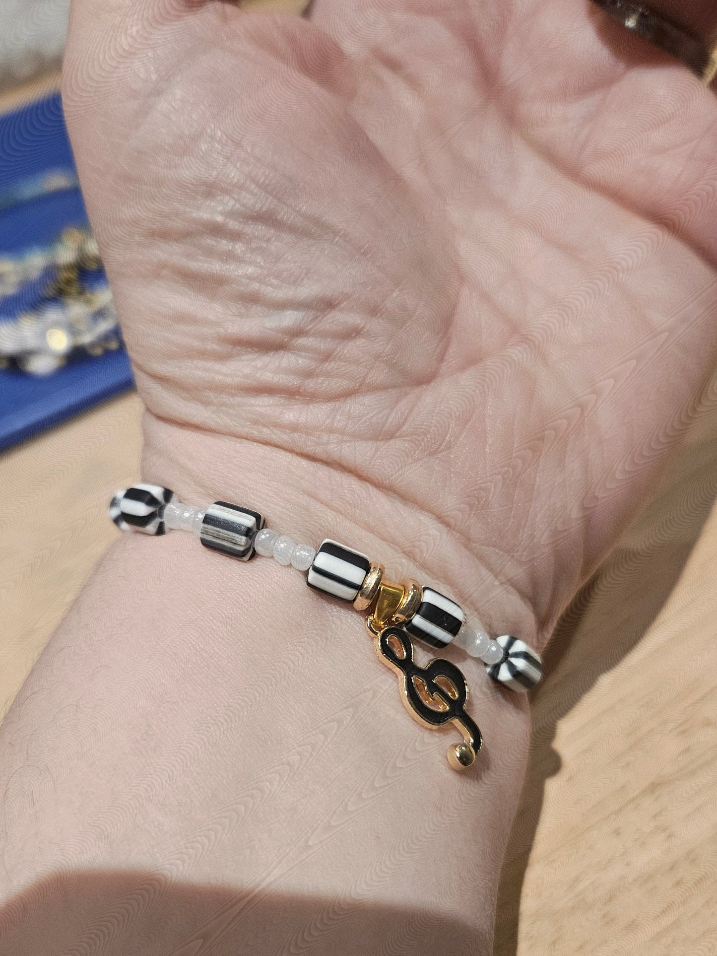 Enkel- of armbandje pianofan