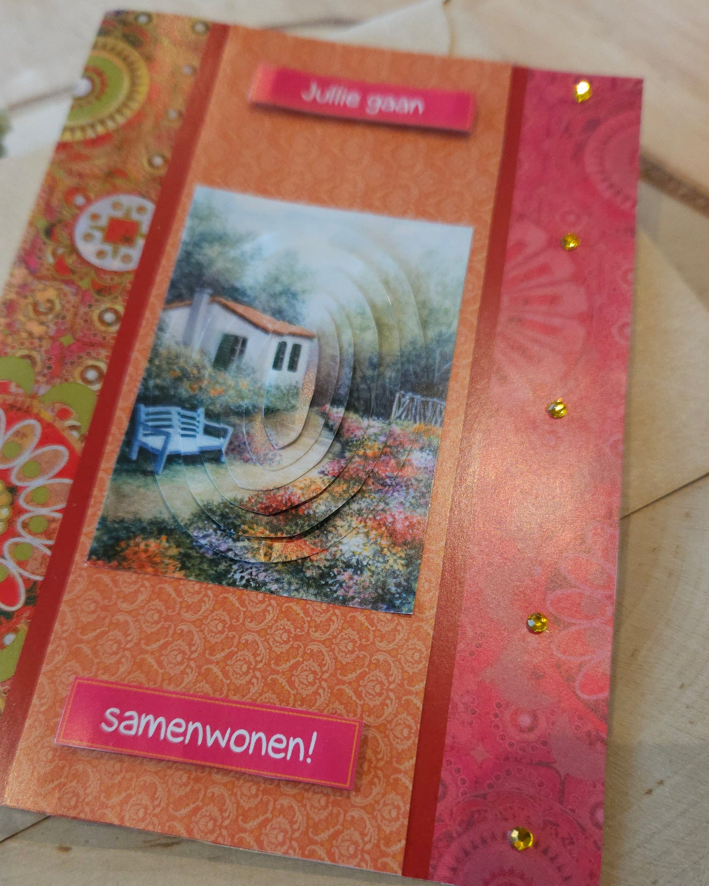 3D kaartje Samenwonen
