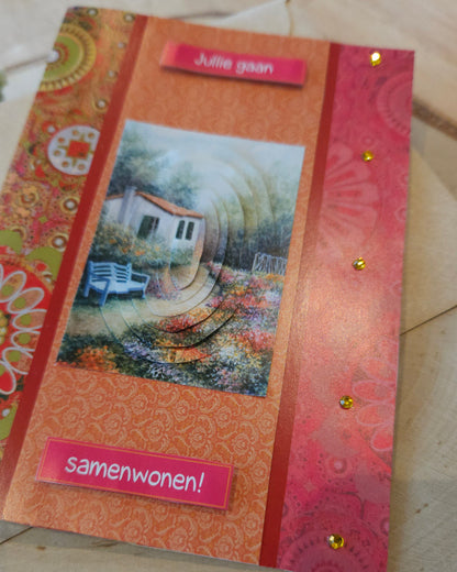 3D kaartje Samenwonen