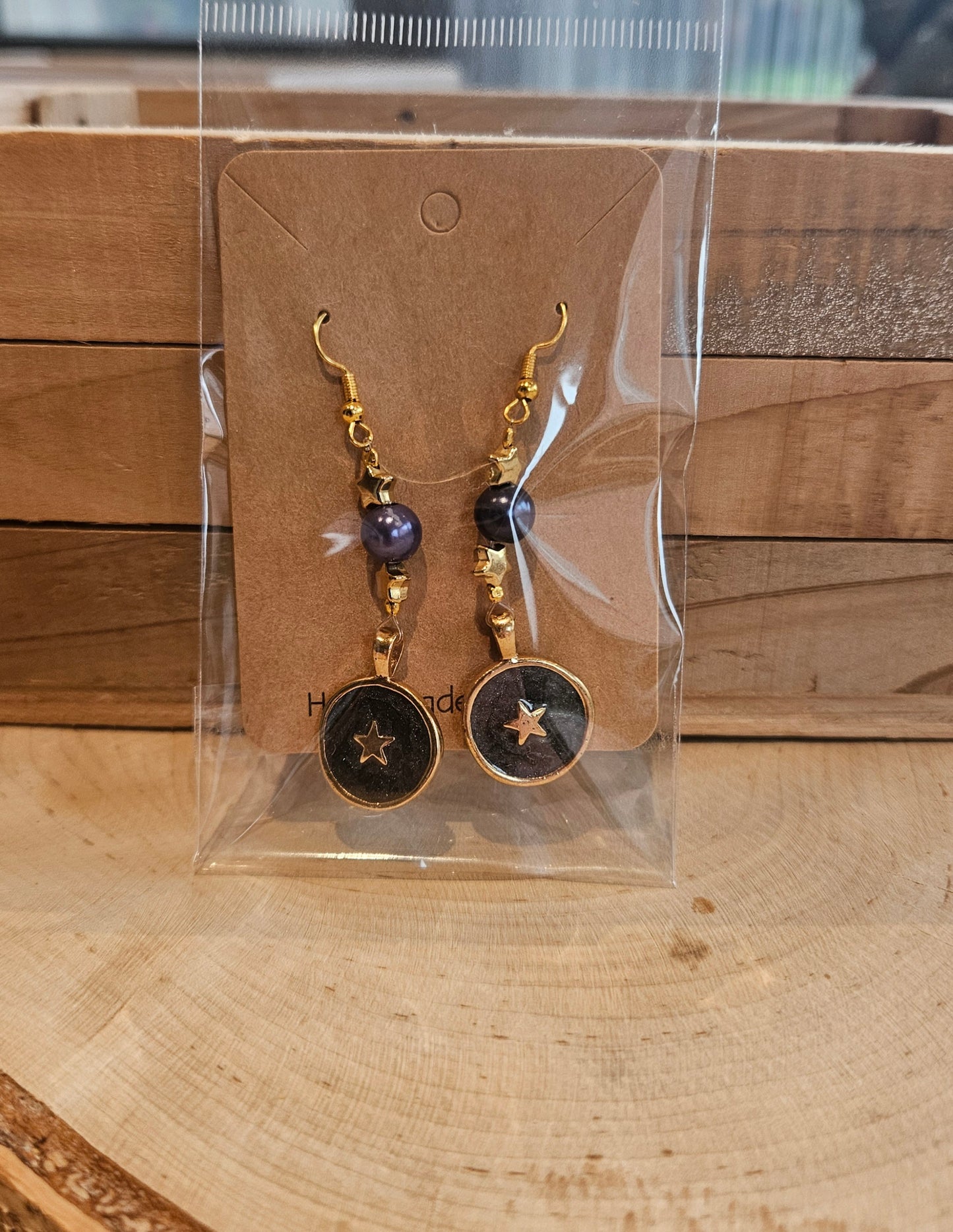 Oorbellen blue stars