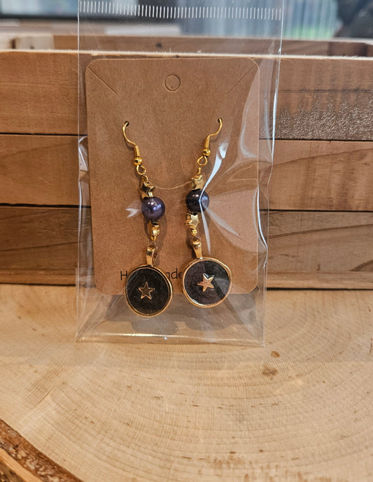 Oorbellen blue stars
