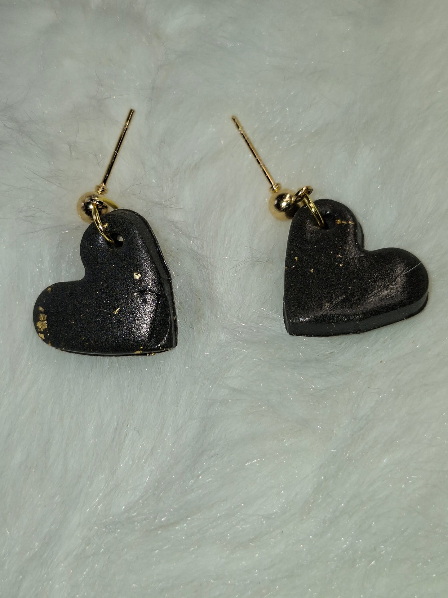 zwart hartje met gouden accent