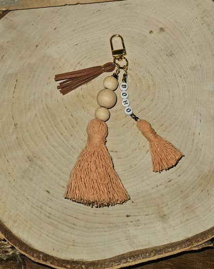 Boho sleutelhanger - handtasbedel