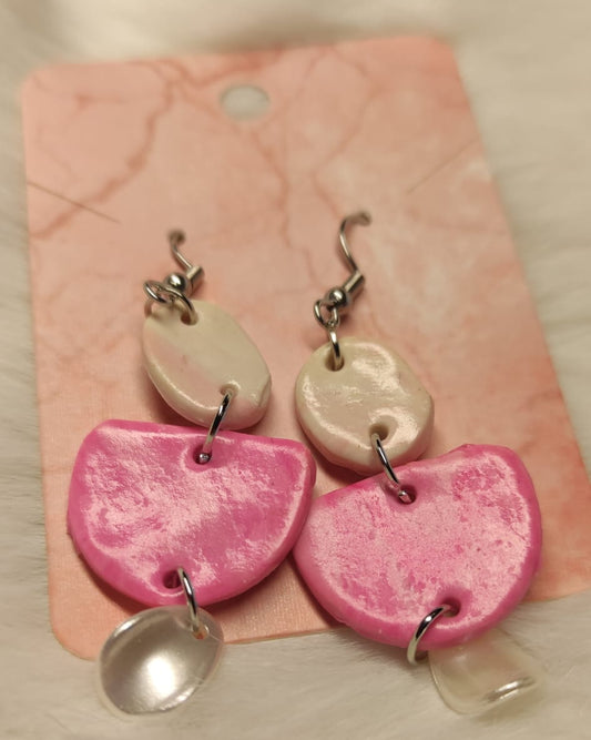 Roze / witte hangers