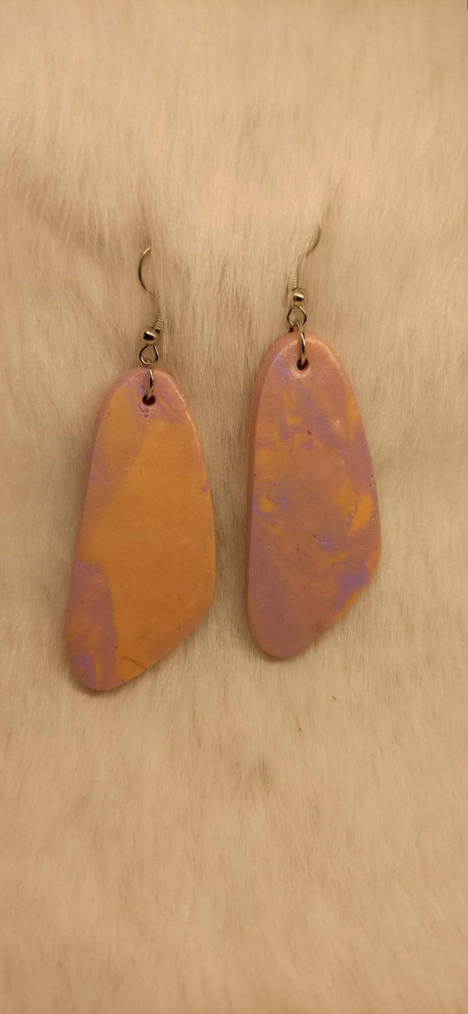 Lila / roze grote hangers