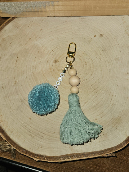 Boho sleutelhanger - handtasbedel