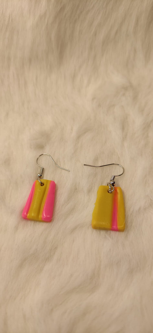 Fel geel roze hangers - 2 varianten