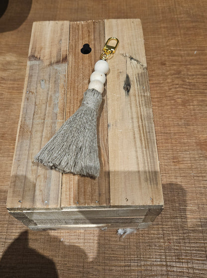 Sleutelhanger/handtasbedel flosje uni