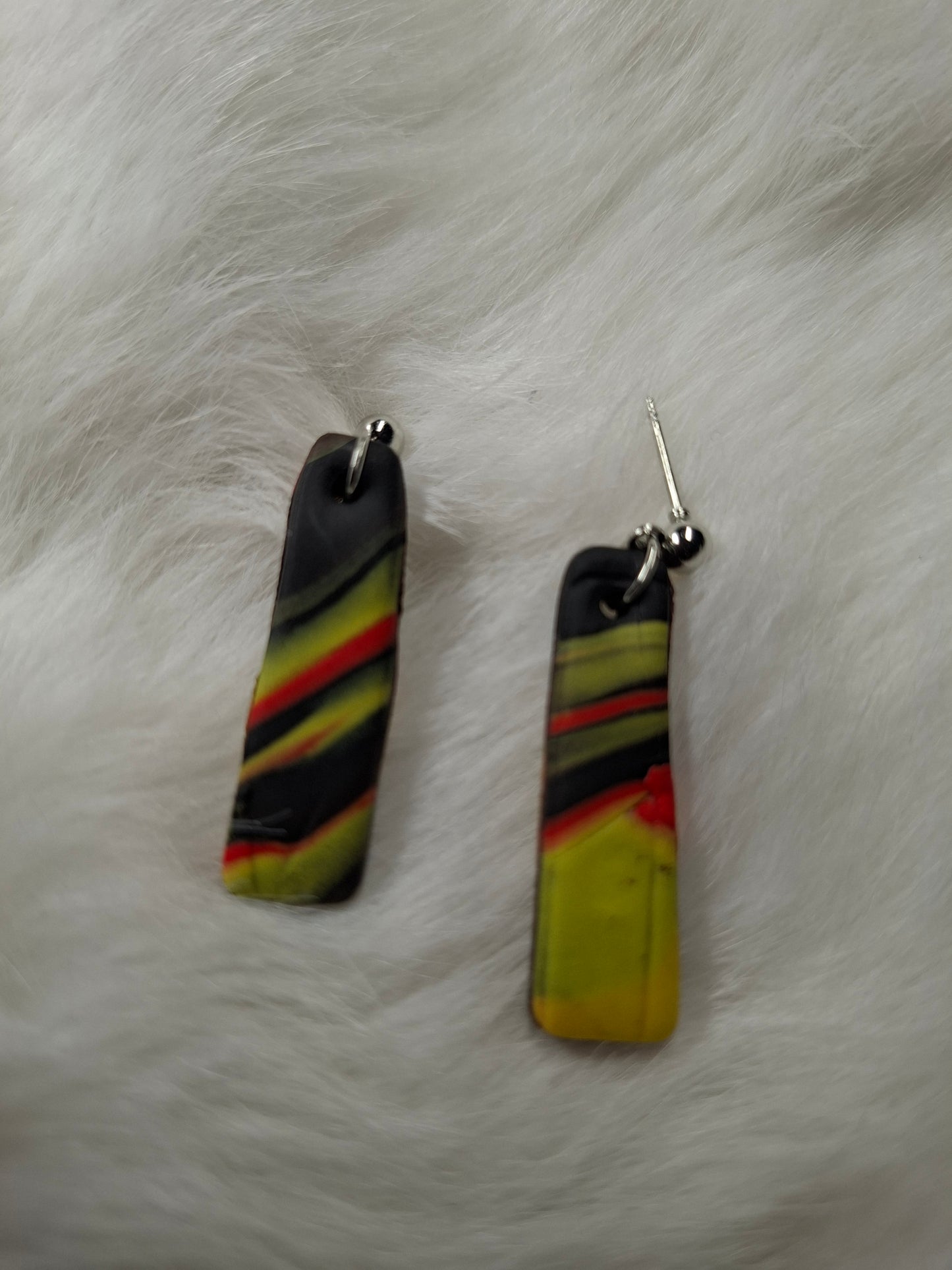 Belgische 3 kleur oorbellen